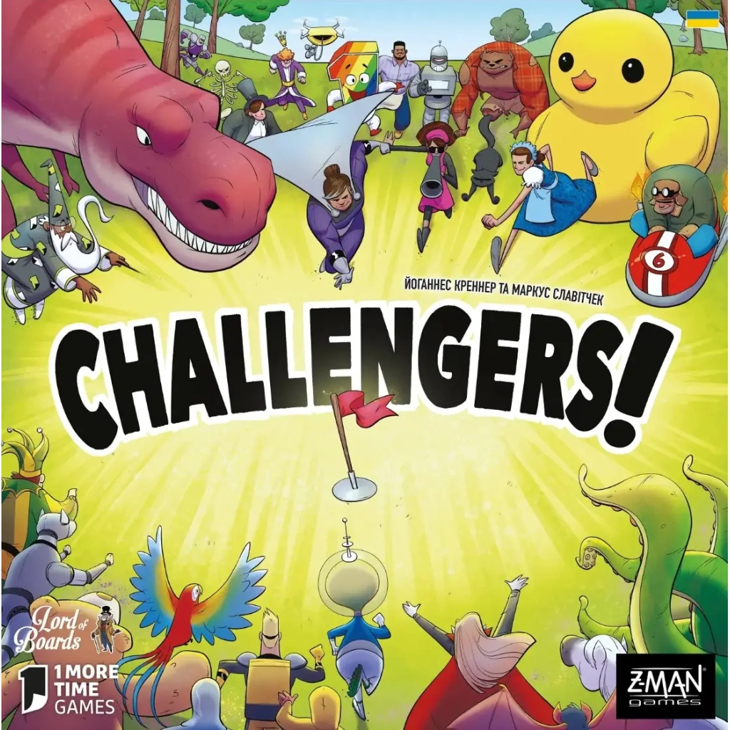 Настільна гра Lord of Boards Challengers! Українське видання (Challengers!) (укр.) (LOB2308UA) - зображення 4