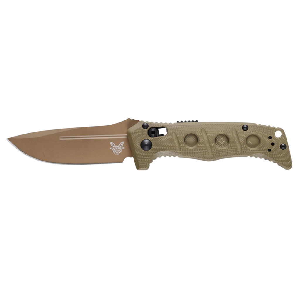 Ніж Benchmade Sibert Mini Auto Adamas Olive (2730FE-2) - зображення 1