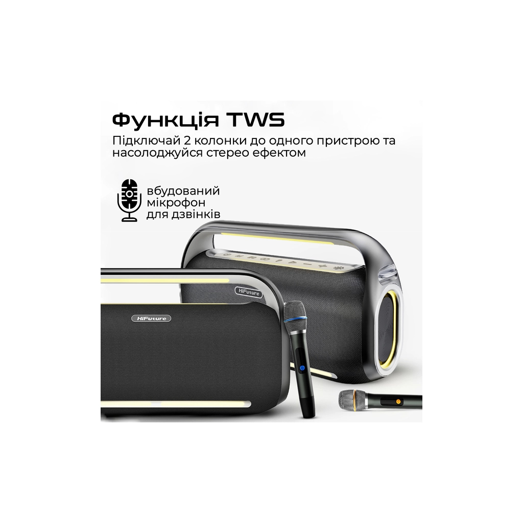 Акустична система HiFuture Musicbox 200 Black (musicbox200.black) - зображення 8