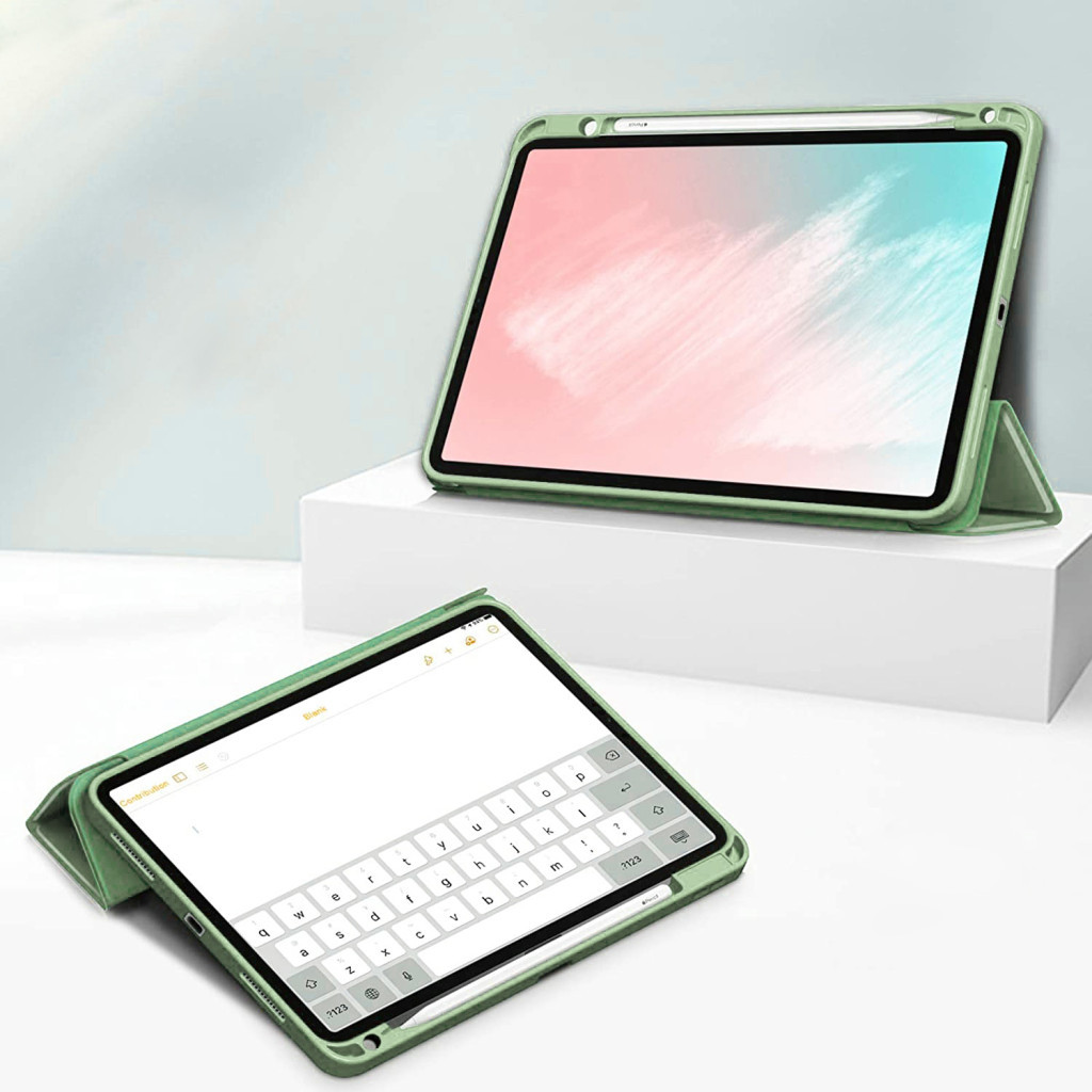 Чохол до планшета BeCover Direct Charge Pen Apple iPad Pro 12.9 2020/21/22 Green (706591) - зображення 4