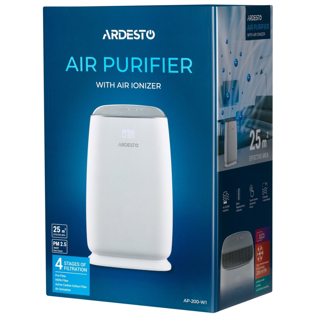 Очисник повітря Ardesto AP-200-W1 - изображение 8