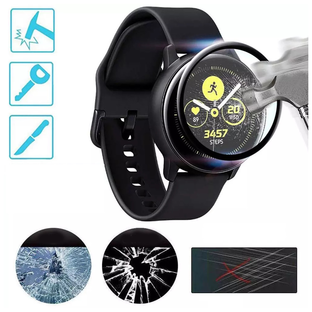 Плівка захисна BeCover Samsung Galaxy Watch Active 2 40mm SM-R830 Black (706035) - изображение 5