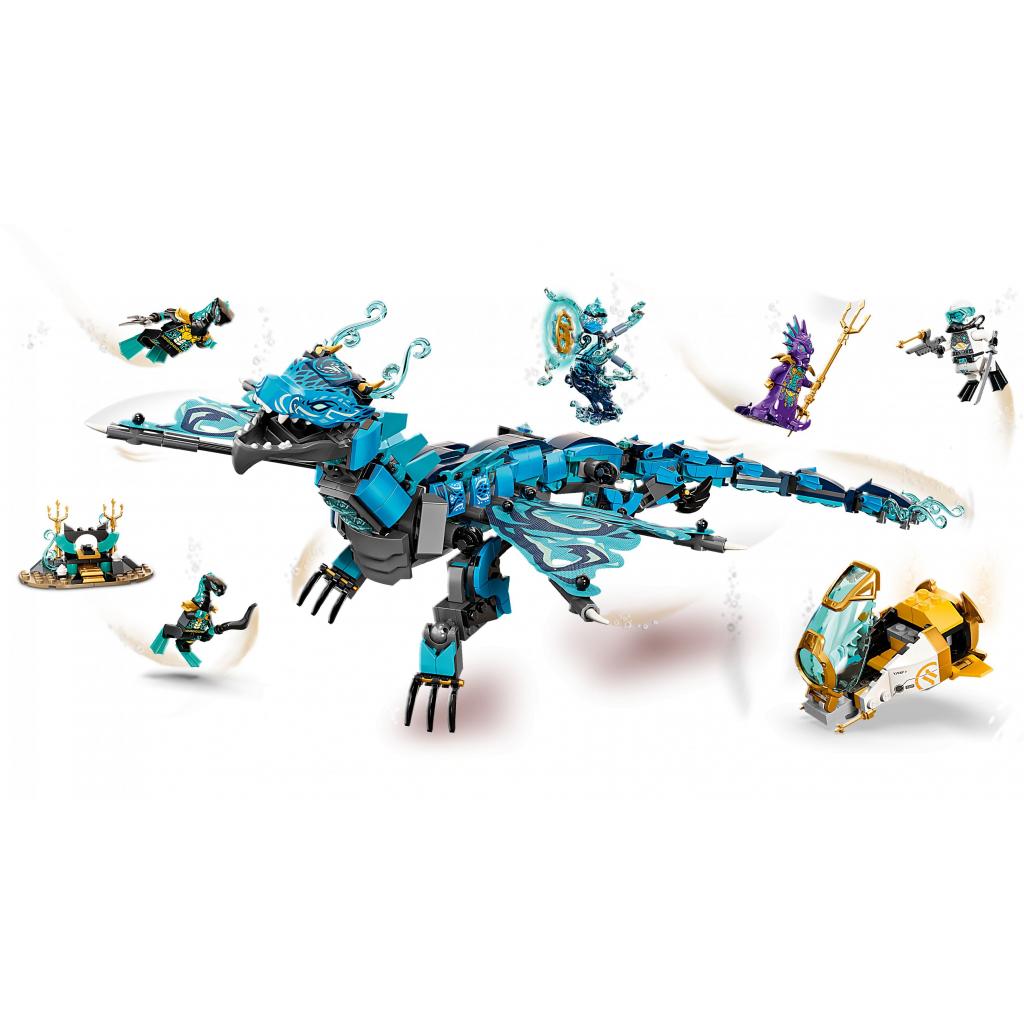 Конструктор LEGO Ninjago Водний дракон 737 деталей (71754) - зображення 6