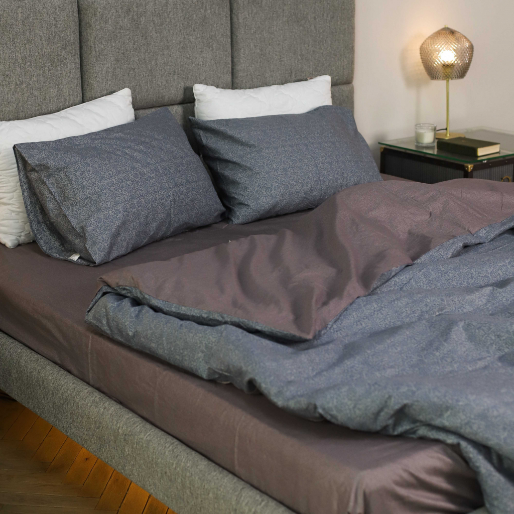 Постільна білизна Isleep двоспальна Сатин Twill 40 (40_dv_Isleep) - зображення 6