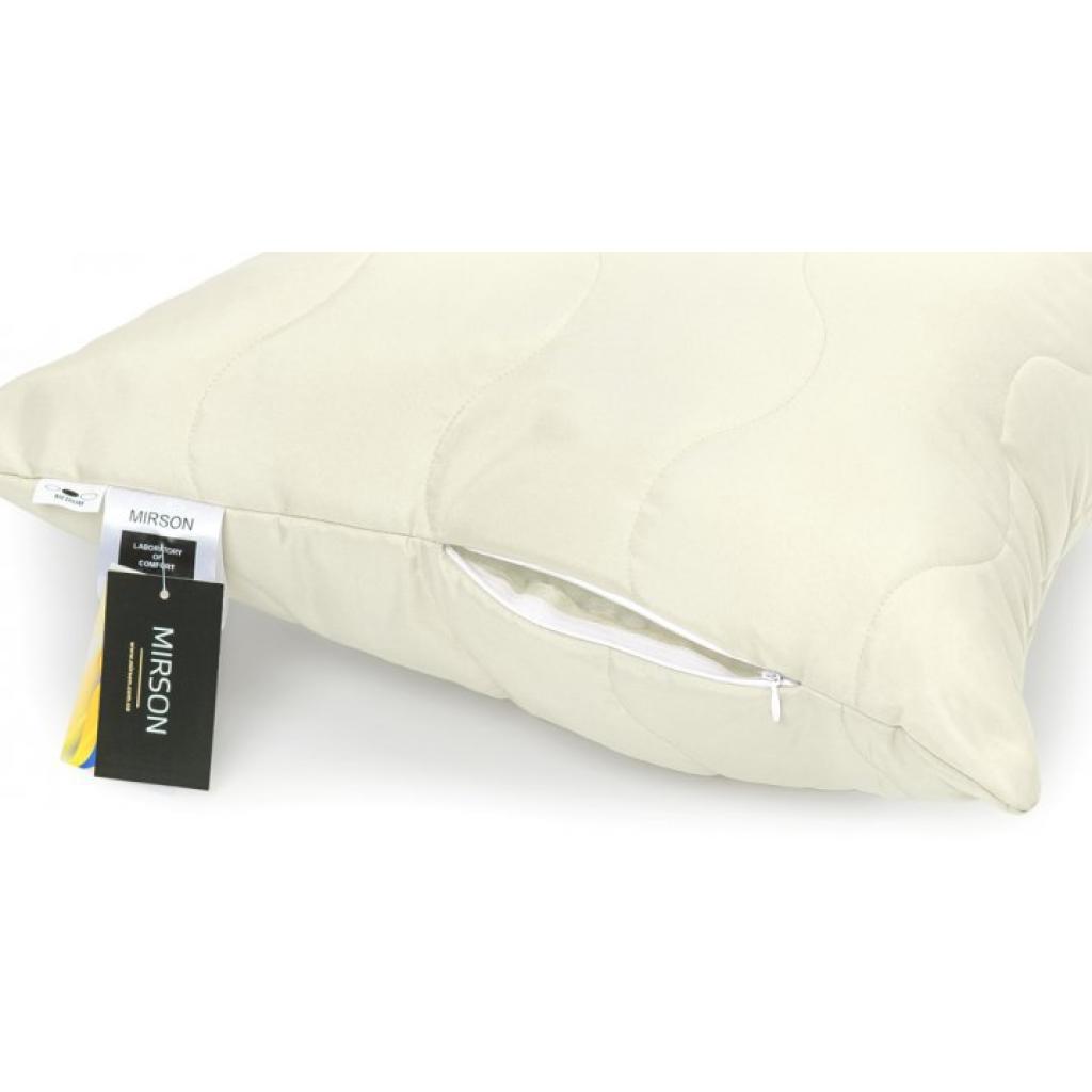 Ковдра MirSon Набір шовковий №1689 Eco Light Creamy 220х240 + подушка (2200002657044) - зображення 6