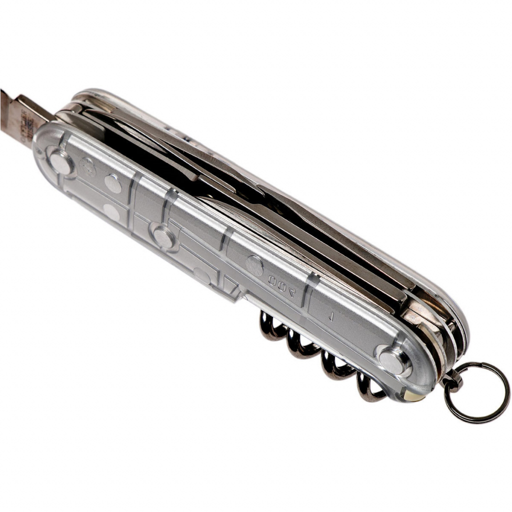 Ніж Victorinox Climber Transparent Silver (1.3703.T7) - зображення 4