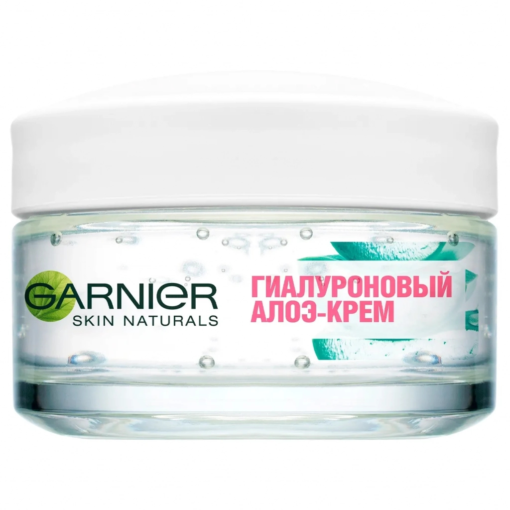 Крем для обличчя Garnier Skin Naturals Гіалуроновий зволожуючий алое 50 мл (3600542328609) - зображення 2