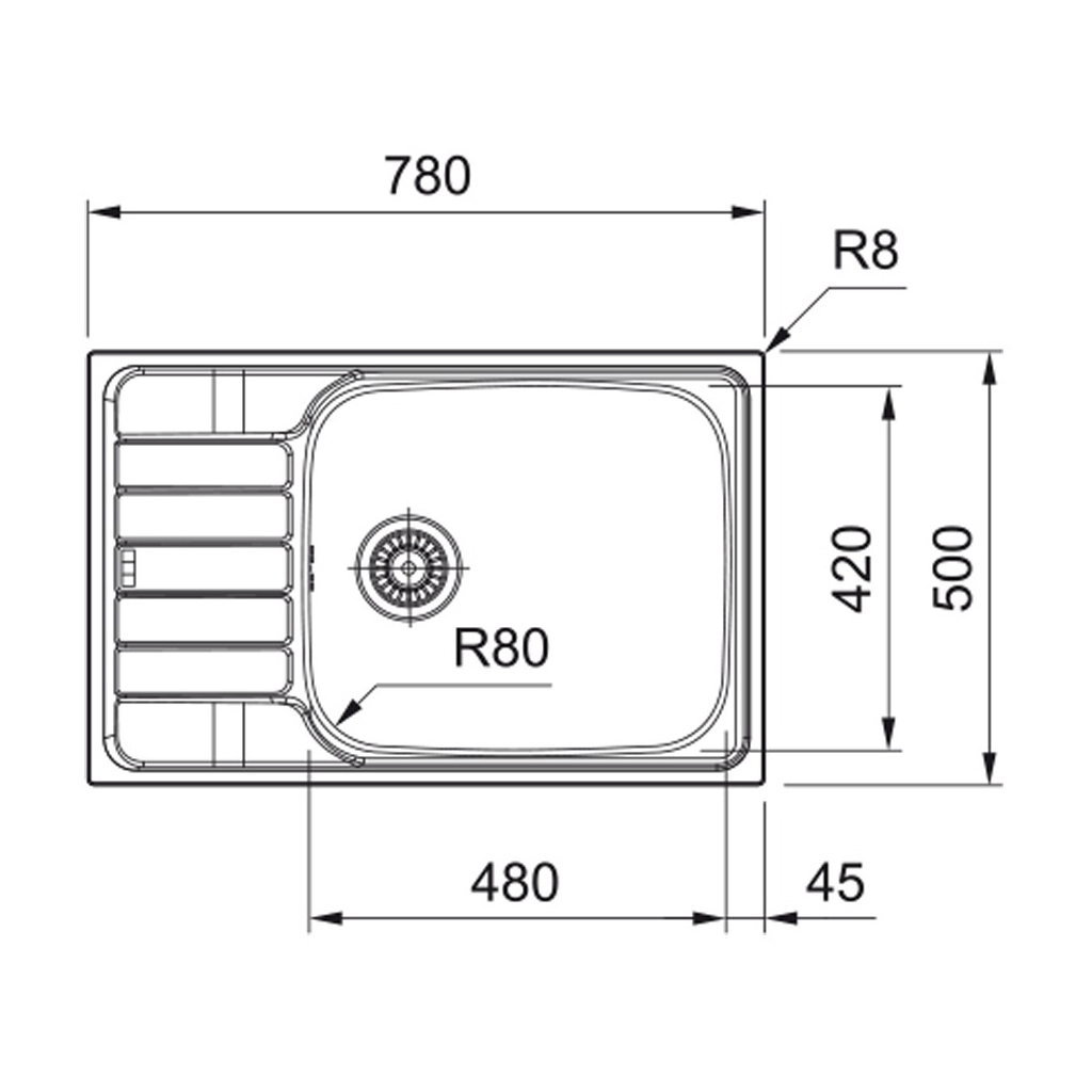 Мийка кухонна Franke Spark SKL 611-78 XL (101.0716.716) - зображення 2