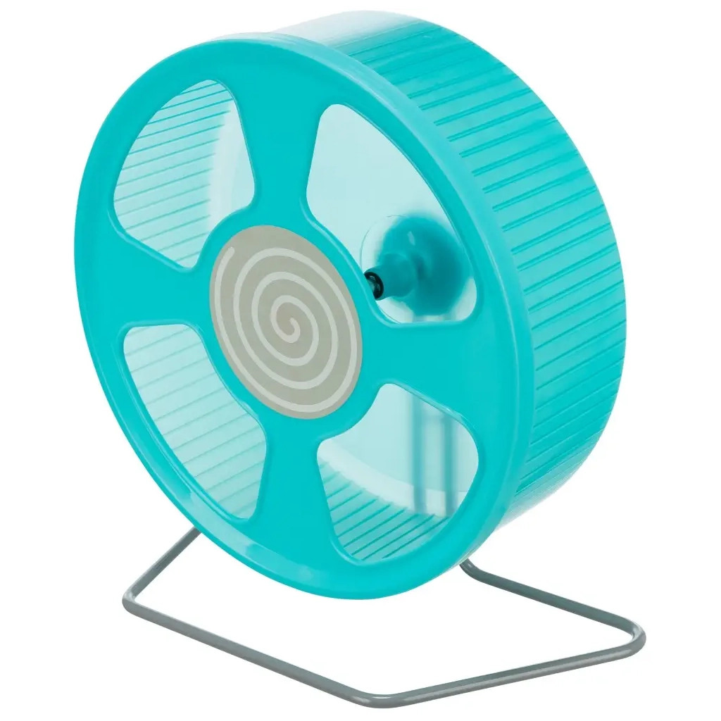 Іграшка для гризунів Trixie Бігове колесо на підставці d:33 см (кольори в асортименті) (4011905610122) - изображение 1