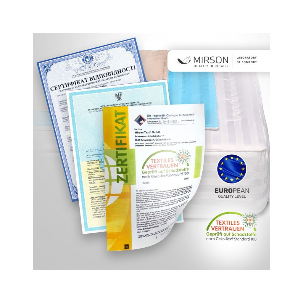 Наматрацник MirSon тенсел (Modal) двосторонній 311 60x120 см (2200000355119) - зображення 12