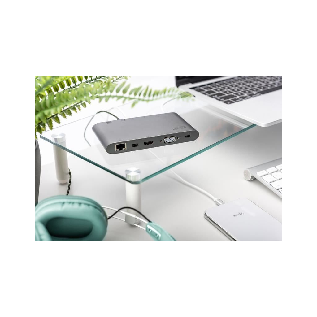 Порт-реплікатор Digitus USB-C, 11 Port (DA-70875) - зображення 2