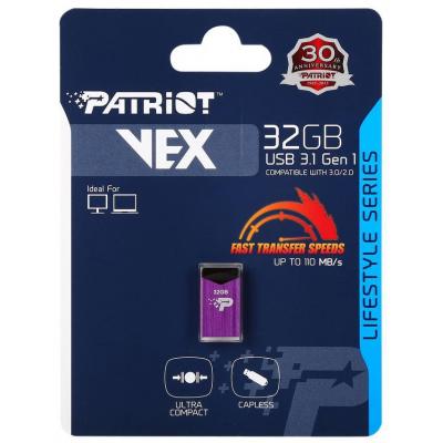 USB флеш накопичувач Patriot 32GB Vex USB 3.1 (PSF32GVEX3USB) - зображення 5