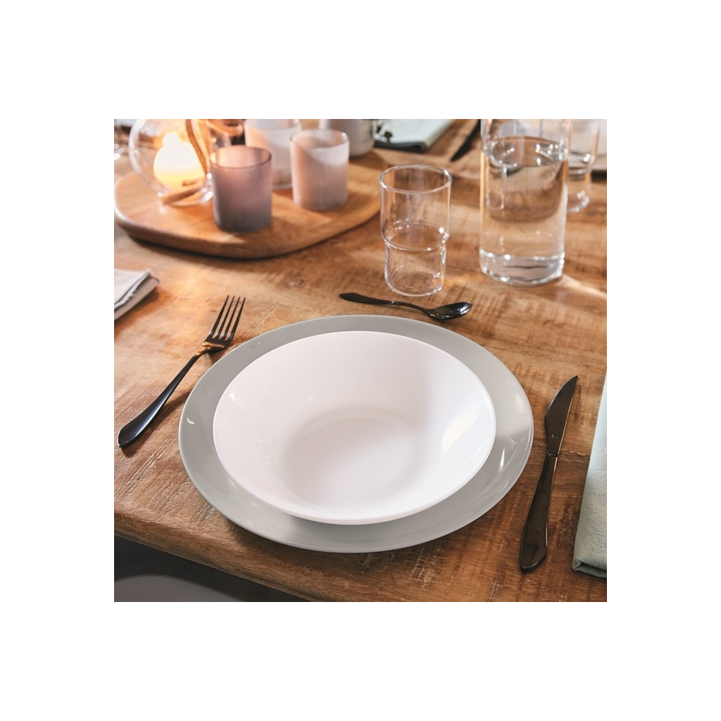 Тарілка Luminarc Diwali Granit 20 см супова (P0703) - зображення 3