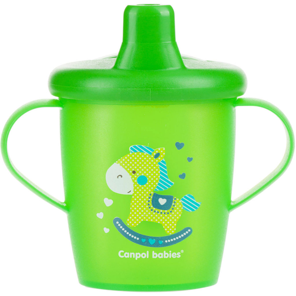 Поїльник-непроливайка Canpol babies Toys 250 мл Зелена (31/200_gre) - зображення 4