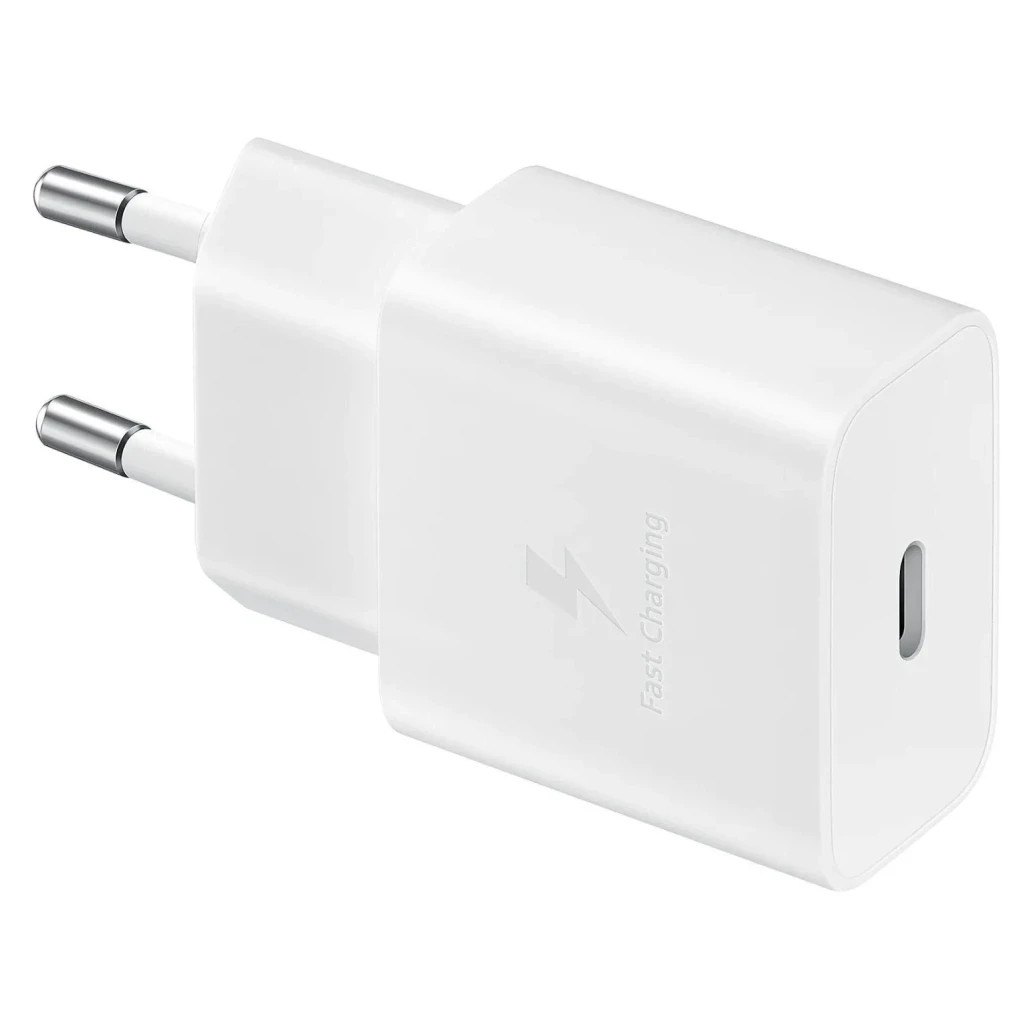 Зарядний пристрій Samsung USB-С 15W White (EP-T1510NWEGEU) - зображення 1