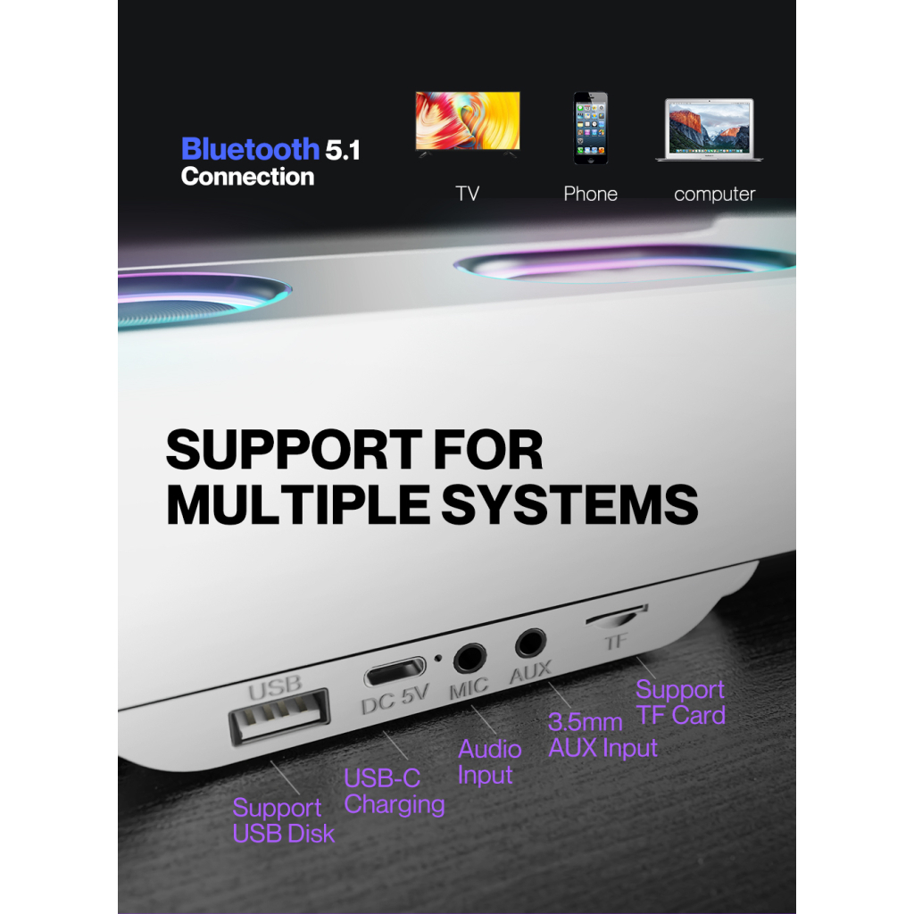 Акустична система Fifine A16 RGB Black (A16) - зображення 7