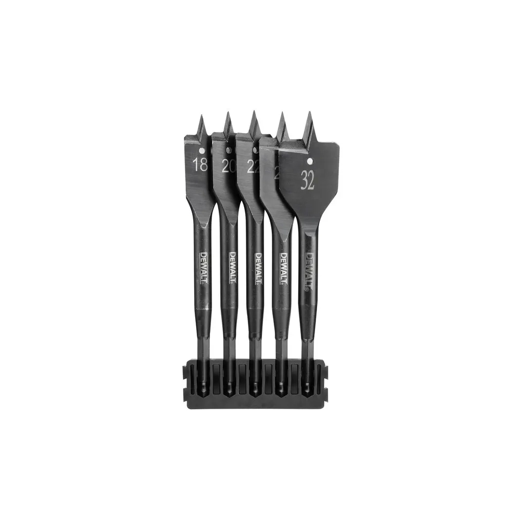 Набір свердл DeWALT в касеті для Tough Case, перових EXTREME IMPACT по дереву, 6 шт (DT70832) - зображення 2