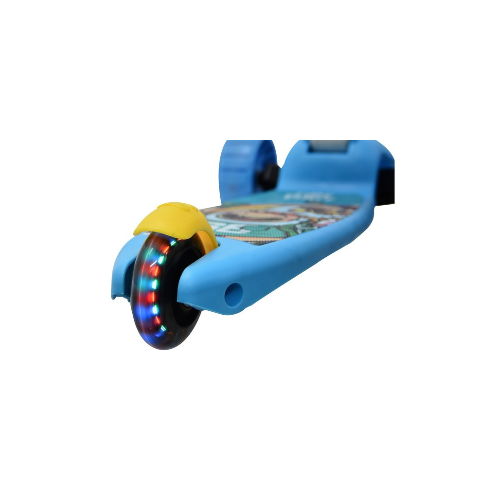 Самокат Daddychild 009T Блакитний (6642958) - изображение 6