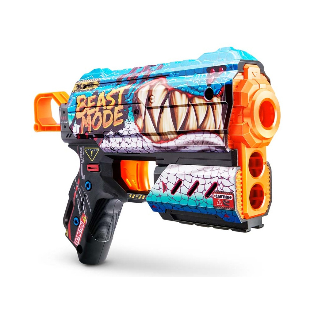 Іграшкова зброя Zuru X-Shot Швидкострільний бластер Skins Flux Beast Out (8 патронів) (36516L) - зображення 1
