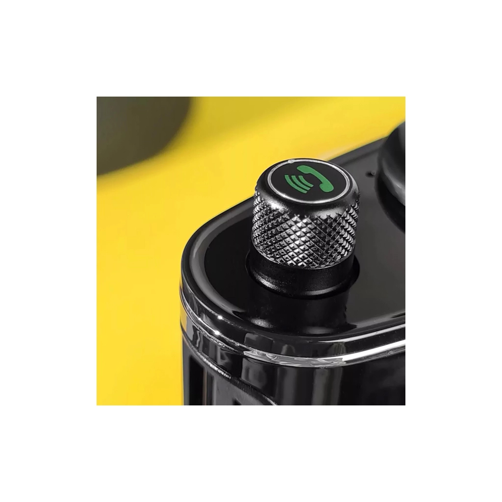 FM модулятор Baseus FM Launcher Locomotive 3.4 A 2 USB (CCHC000001) - зображення 7