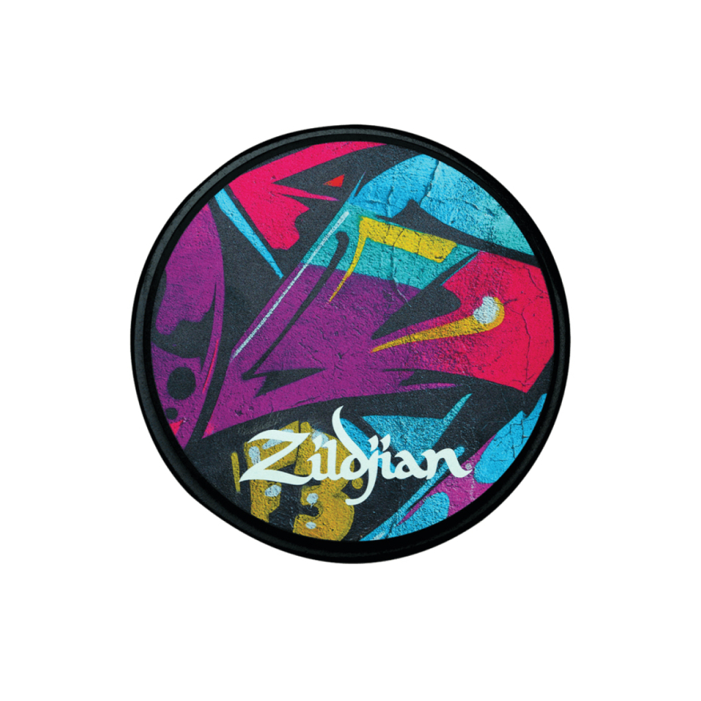 Тренувальний пед Zildjian Graffiti Practice Pad 6" (230902) - изображение 1