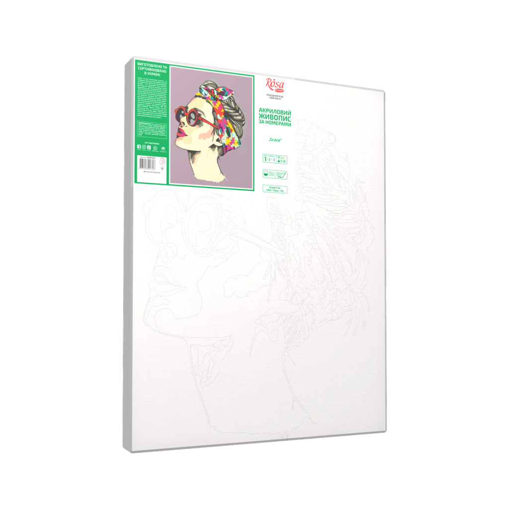 Картина по номерам Rosa Start Grace (4823098501343) - зображення 2