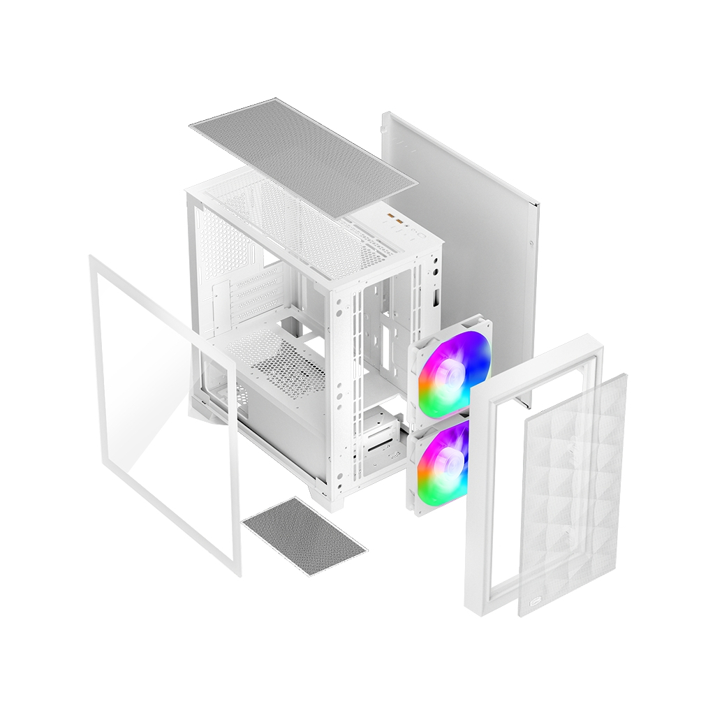 Корпус PcCooler C3D310 WH ARGB - зображення 7