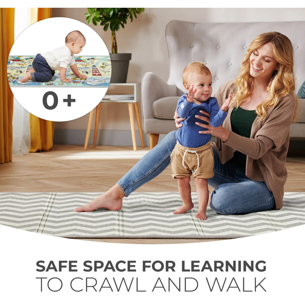 Дитячий килимок Kinderkraft двосторонній Matty 2 (5902533923212) - изображение 11