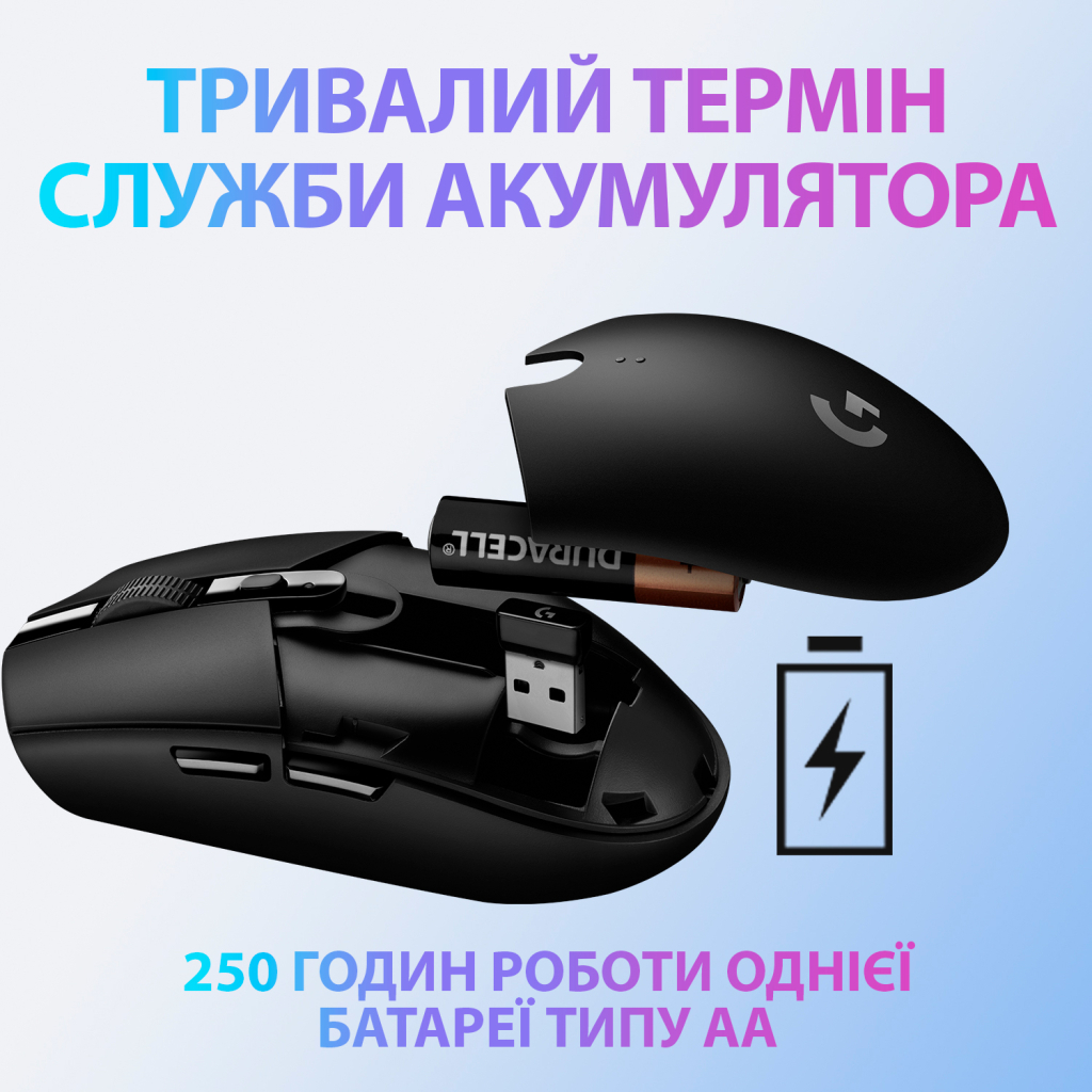 Мишка Logitech G305 Lightspeed White (910-005291) - зображення 4