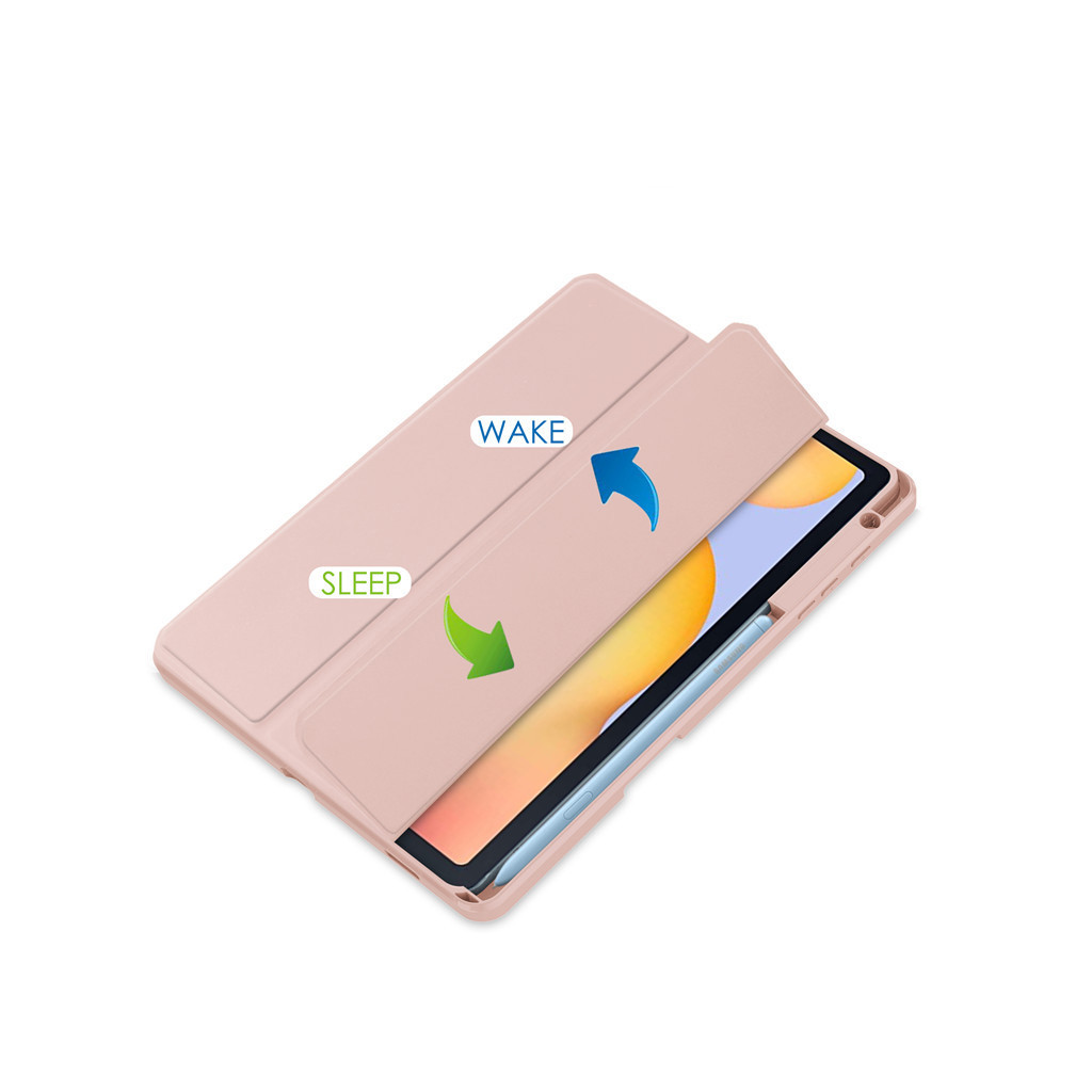 Чохол до планшета BeCover Soft Edge Stylus Mount Samsung Tab S6 Lite (2024) 10.4" P620/P625/P627 Rose Gold (710840) - зображення 4