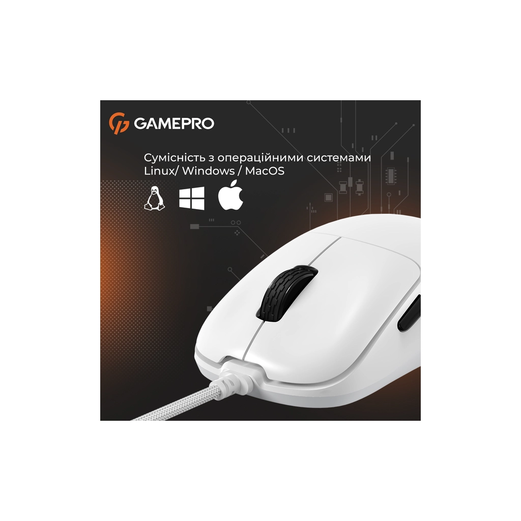 Мишка GamePro GM690W USB White (GM690W) - зображення 8