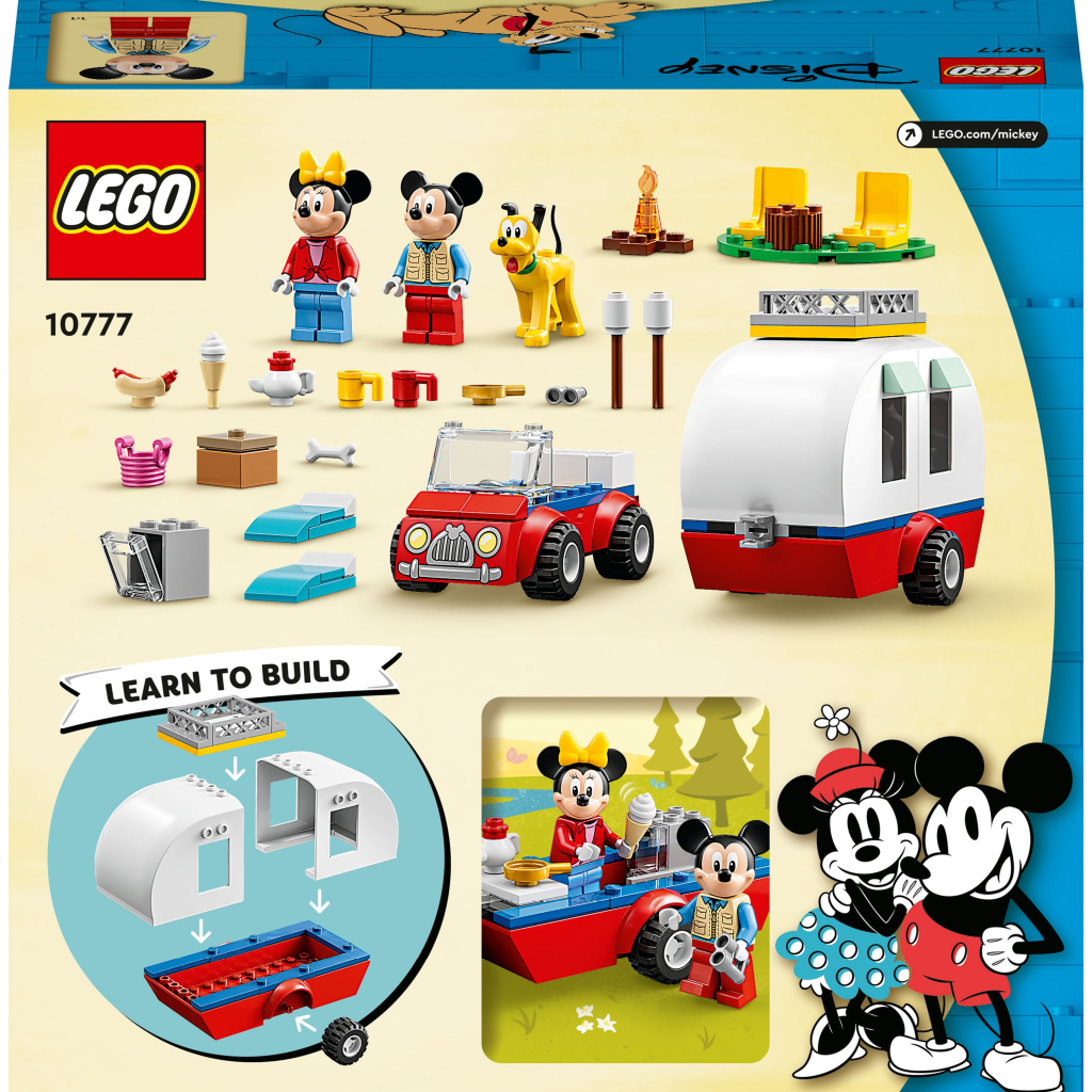 Конструктор LEGO Mickey and Friends Туристичний похід Міккі Маус і Мінні Маус 103 деталей (10777) - зображення 10