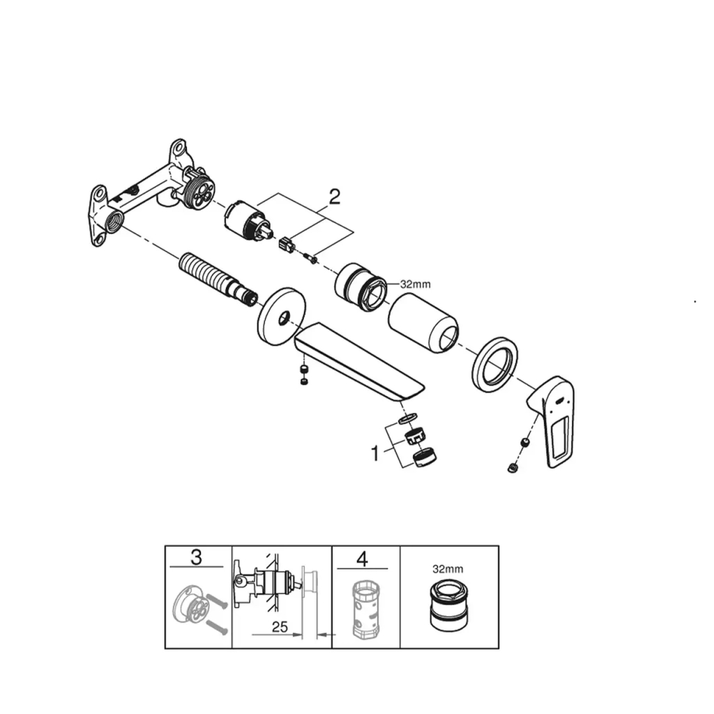 Змішувач Grohe BauLoop New (20289001) - зображення 6