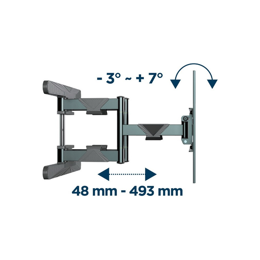 Кронштейн Gembird WM-80ST-01 - зображення 6