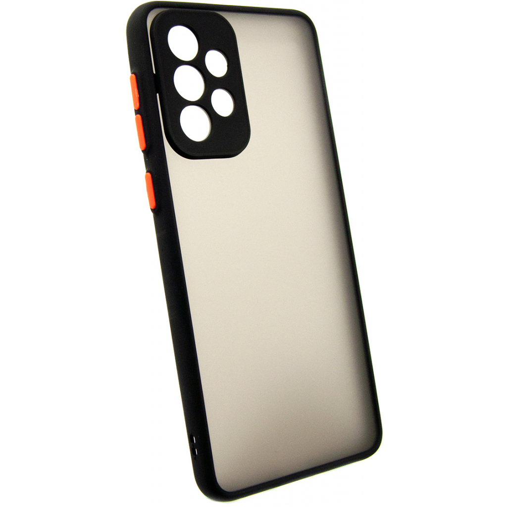 Чохол до мобільного телефона Dengos Matte Samsung Galaxy A33 (black) (DG-TPU-MATT-98) - зображення 2