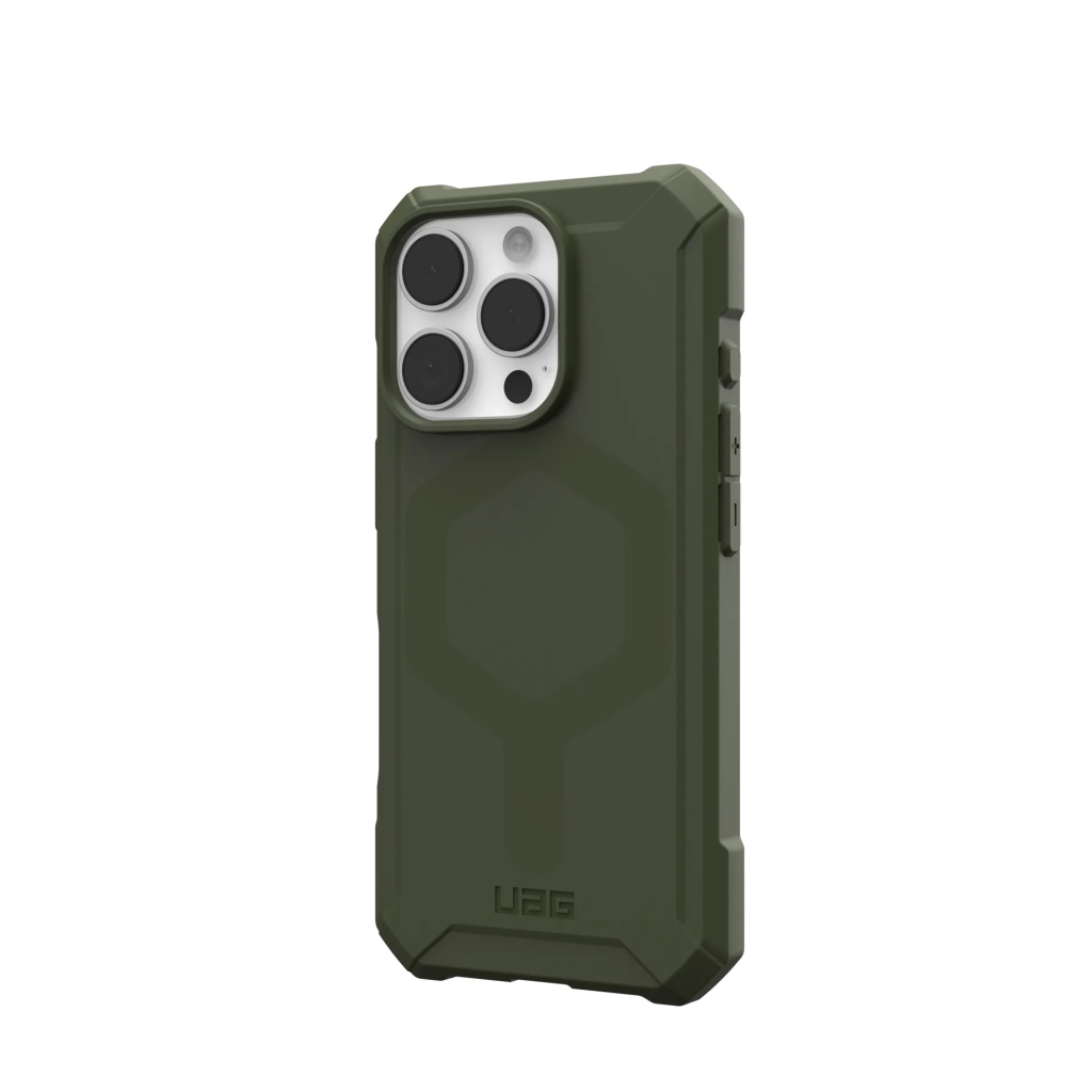 Чохол до мобільного телефона UAG iPhone 16 Pro Essential Armor Magsafe Olive Drab (114448117272) - зображення 3
