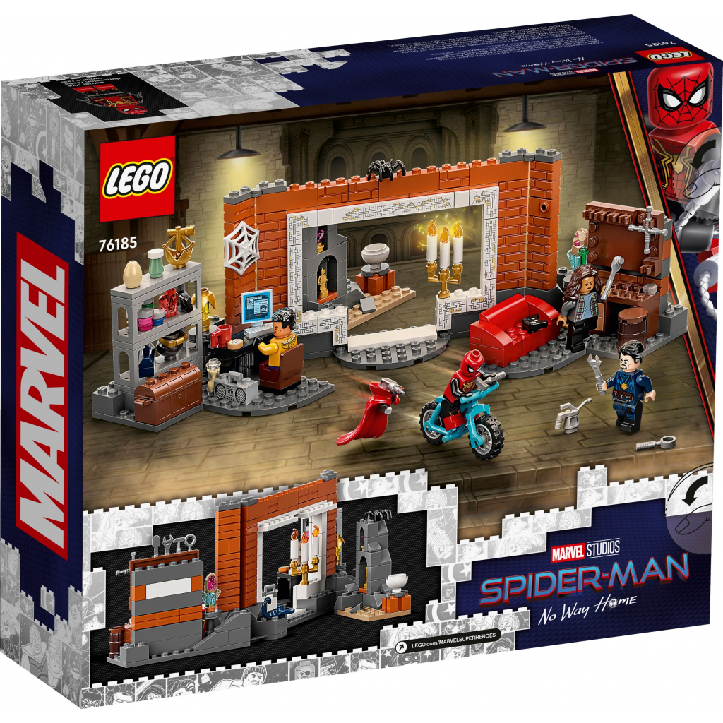 Конструктор LEGO Super Heroes Marvel Людина-павук у майстерні Санктума 355 деталей (76185) - зображення 3