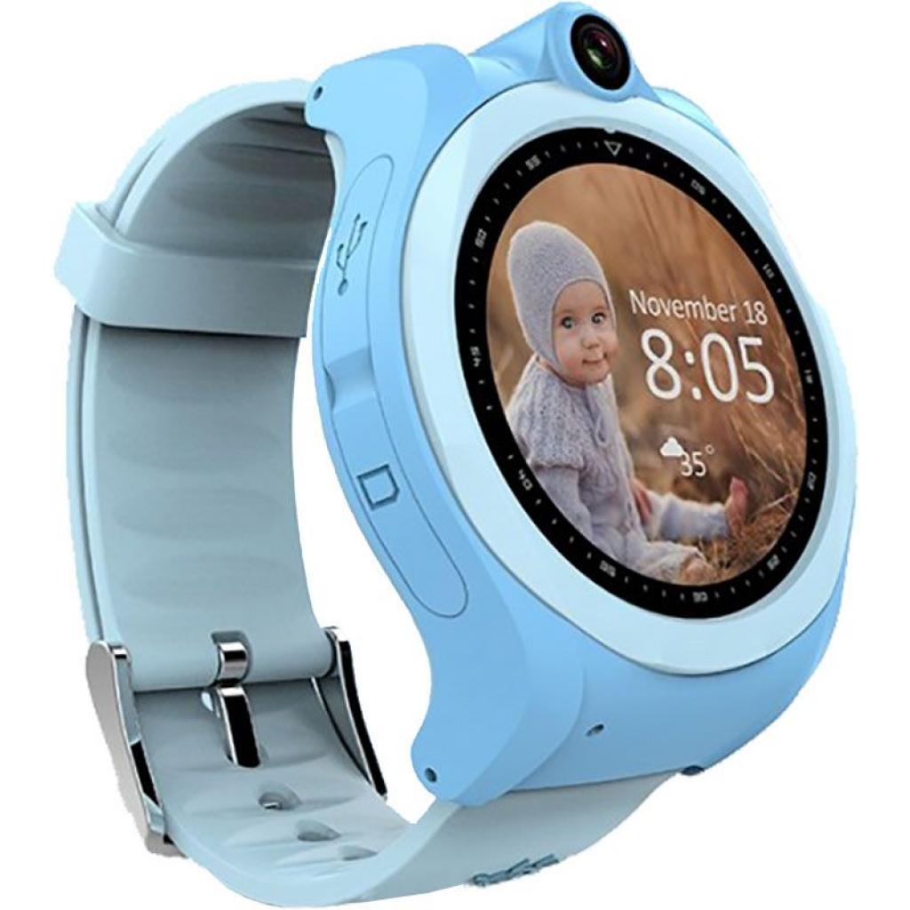 Смарт-годинник UWatch Q610 Kid wifi gps smart watch Blue (F_52916) - зображення 2