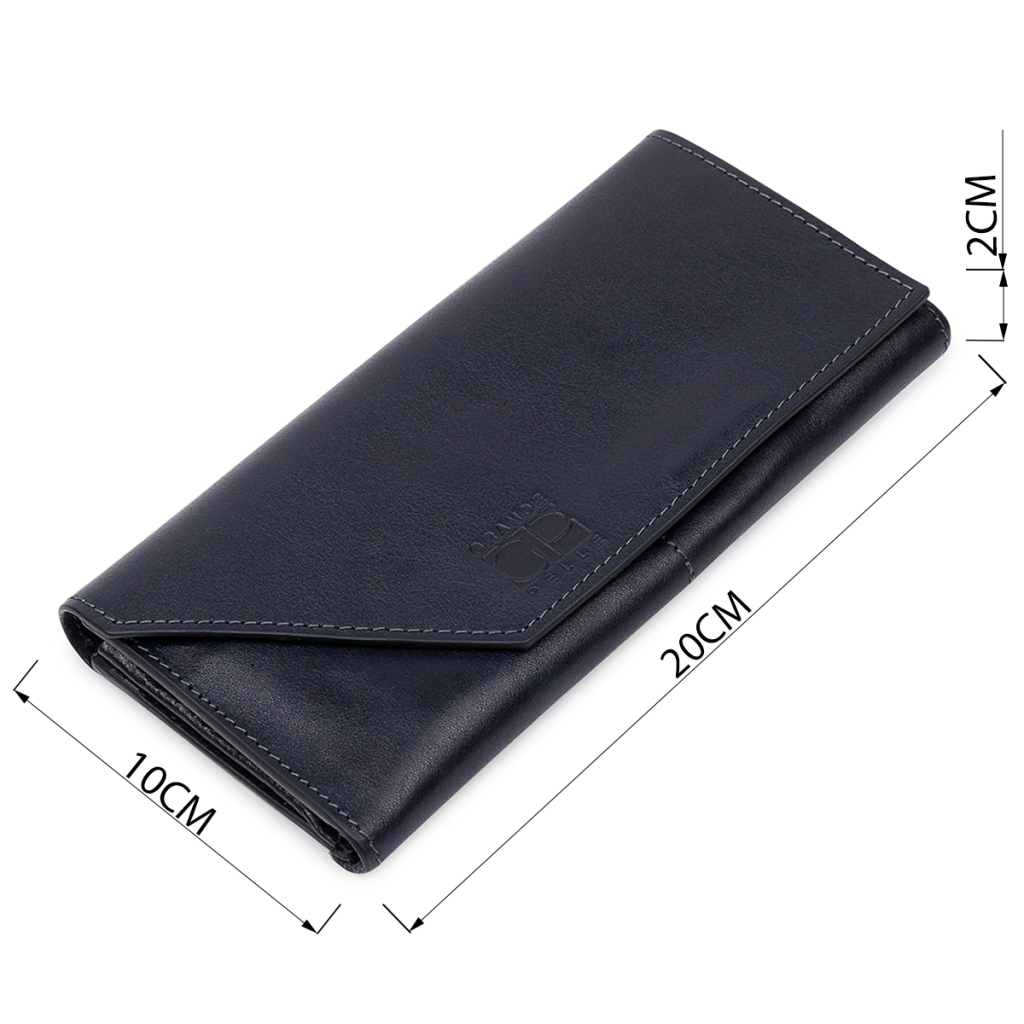 Портмоне Grande Pelle Синє (11557) - зображення 3