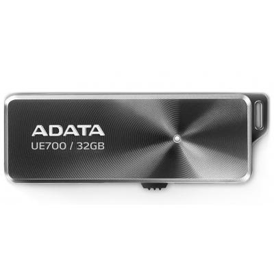USB флеш накопичувач ADATA 32GB UE700 Black USB 3.1 (AUE700-32G-CBK) - зображення 1
