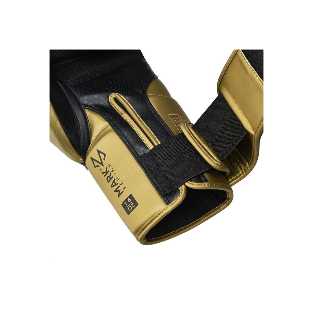 Боксерські рукавички RDX Mark Pro Sparring TRI Lira 2 Golden 10 унцій (BGM-PSTL2G-10OZ) - зображення 6