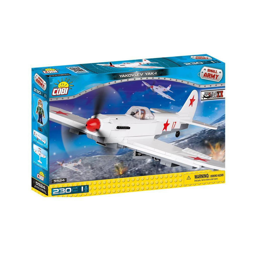Конструктор Cobi SMALL ARMY WWII ЛІТАК ЯК-1М (5902251055240) (397618) - зображення 1