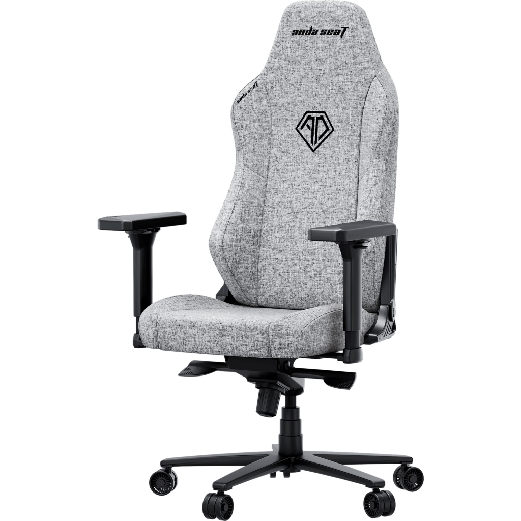 Крісло ігрове Anda Seat Phantom 3 Fabric Size XL Gray (AD18XL-52-G-F-G01) - зображення 3
