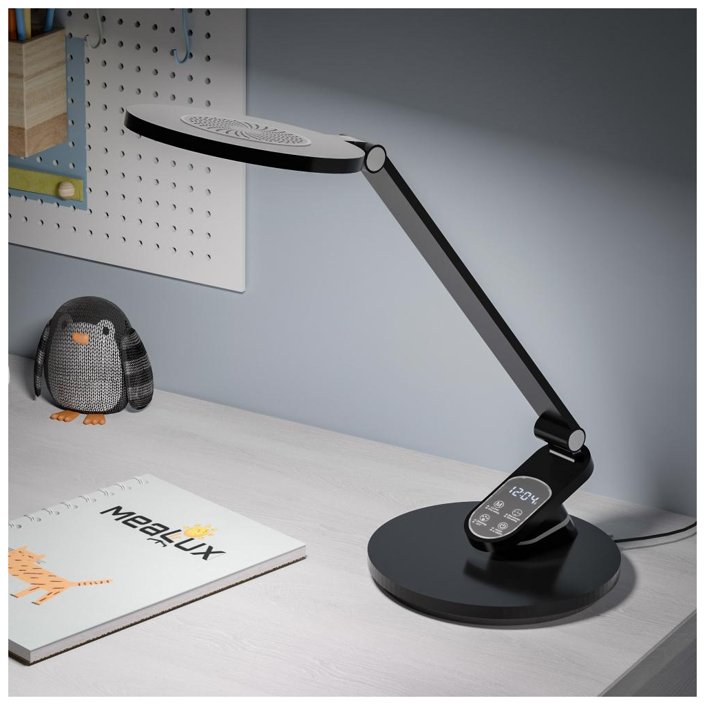 Настільна лампа Mealux DL-410 Black (BL-1235 Black) - зображення 3