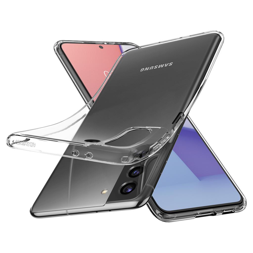 Чохол до мобільного телефона Spigen Samsung Galaxy S21 Crystal Flex, Crystal Clear (ACS02447) - зображення 7