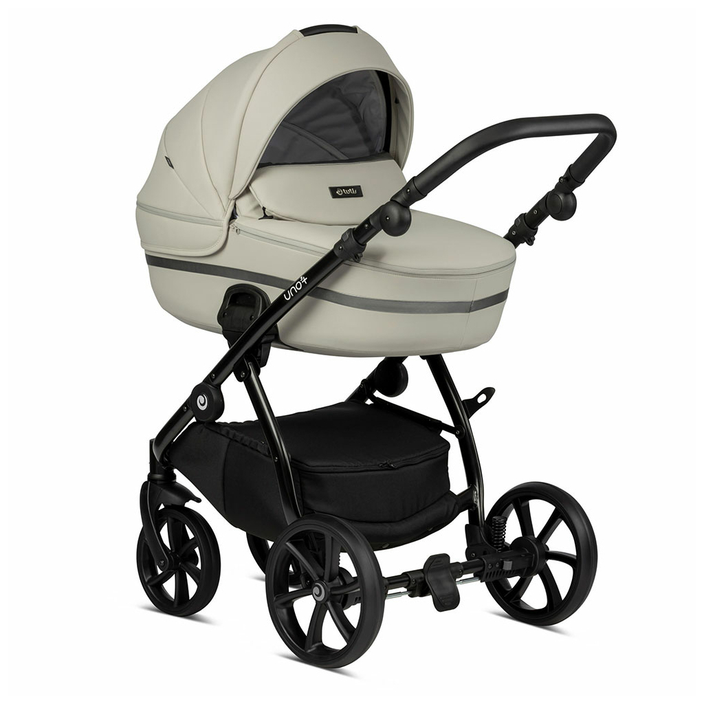 Коляска TUTIS 2 в 1 Uno+ Leather Black Sesam (1072168) - зображення 3
