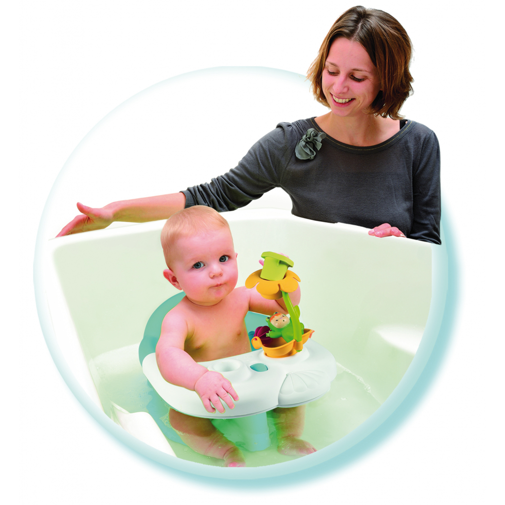 Сидіння у ванну Smoby Cotoons з ігровою панеллю, блакитне (110618) - зображення 6