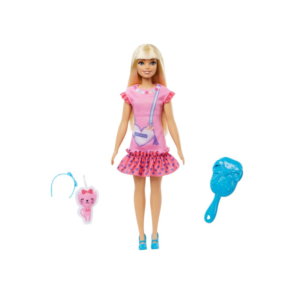 Лялька Barbie Моя перша Barbie, білявка з кошеням (HLL19) - зображення 1