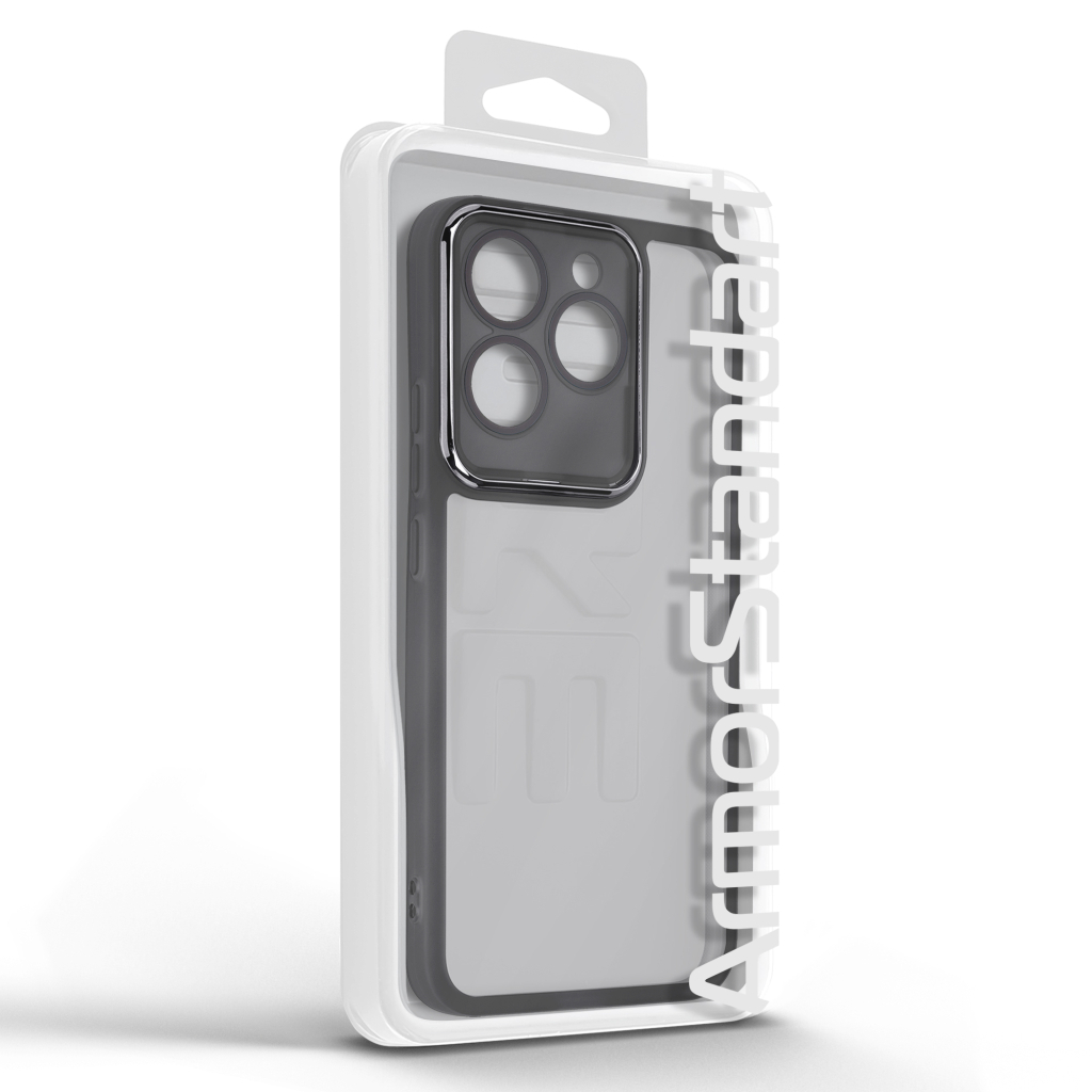 Чохол до мобільного телефона Armorstandart Shade Realme 15T 5G Camera cover Black (ARM89126) - зображення 3