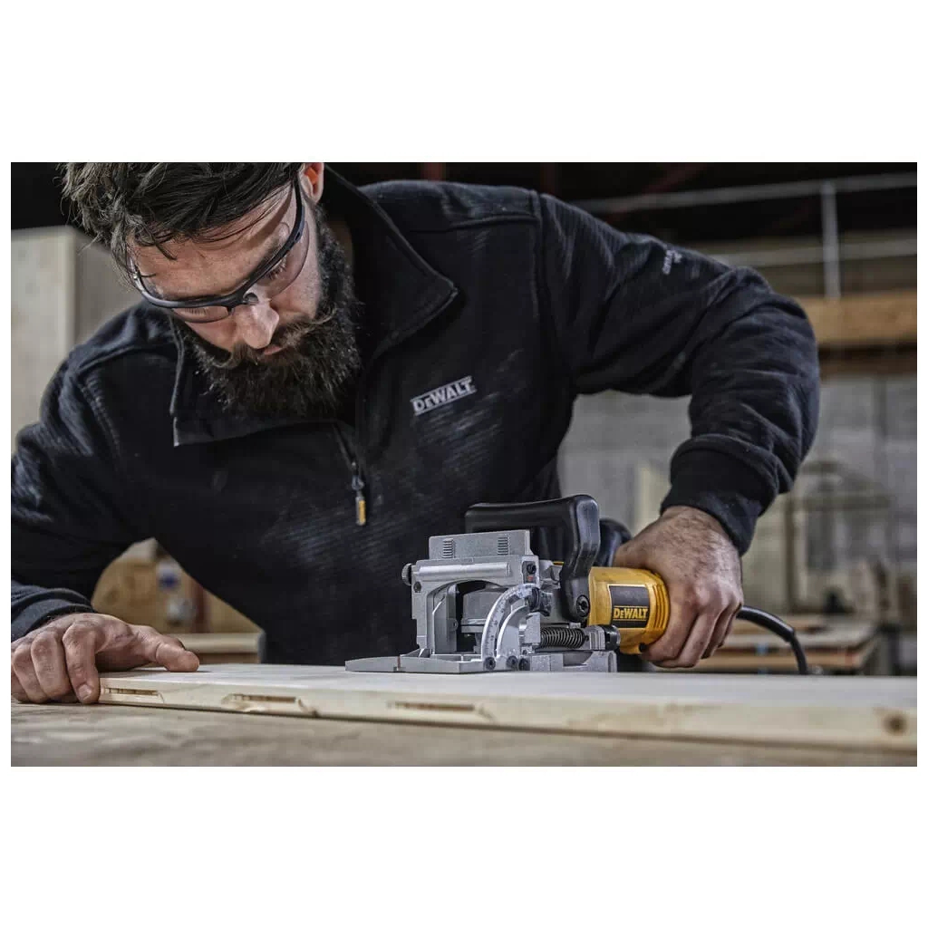 Фрезер DeWALT ламельний 600 Вт, 10000 об/хв, 3.0 кг, кейс (DW682K) - изображение 6